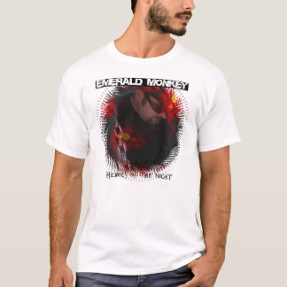 Camiseta Macaco esmeralda "heróis T da noite"