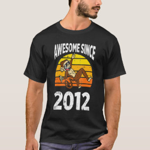 Camiseta Macaco Espetacular Desde 2012 10º Aniversário 10 A