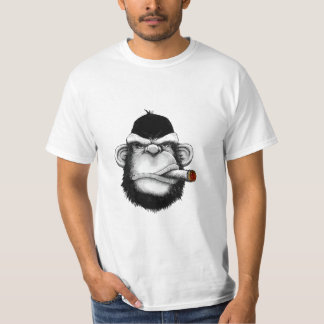 Camiseta Macaco está fumando