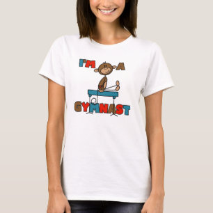 Camiseta Macaco Eu sou um Ginasta
