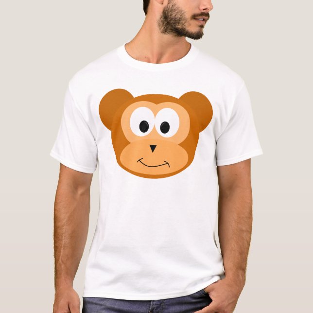 Camiseta Macaco feliz (Frente)