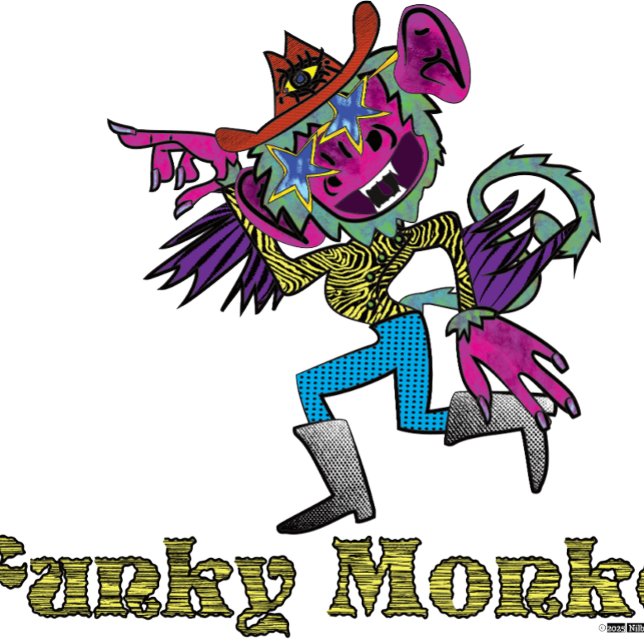 Camiseta Macaco Funky  (Criador carregado)