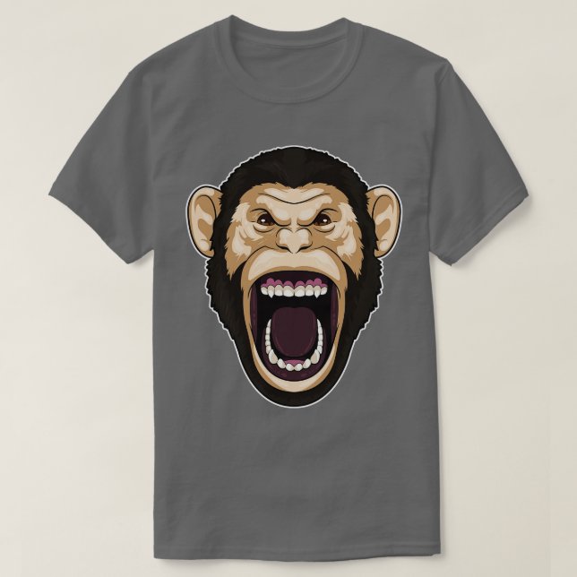 Camiseta Macaco itinerante 2 (Frente do Design)
