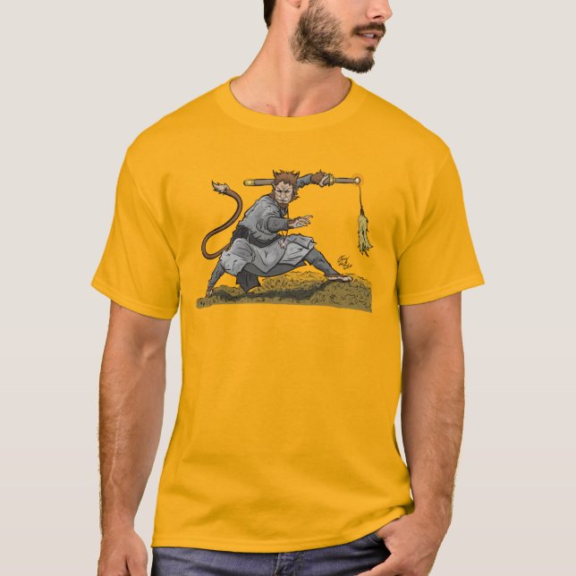 Camiseta Macaco Kung Fu (Frente)
