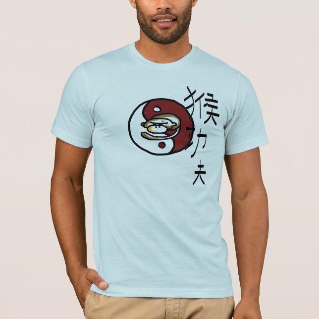 Camiseta Macaco Kung Fu (Frente)