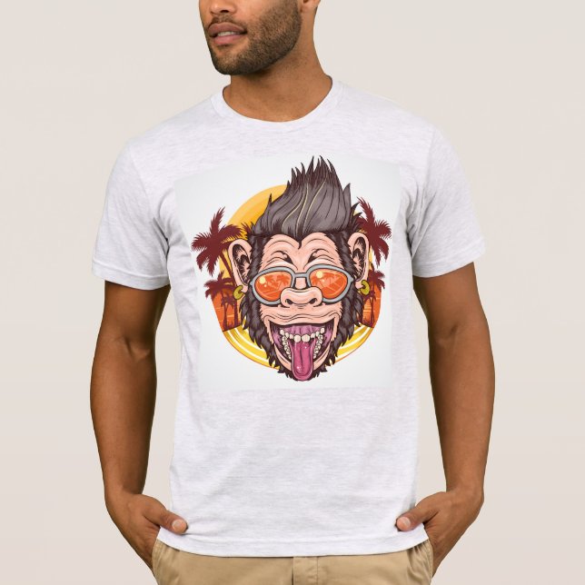 Camiseta Macaco legal (Frente)
