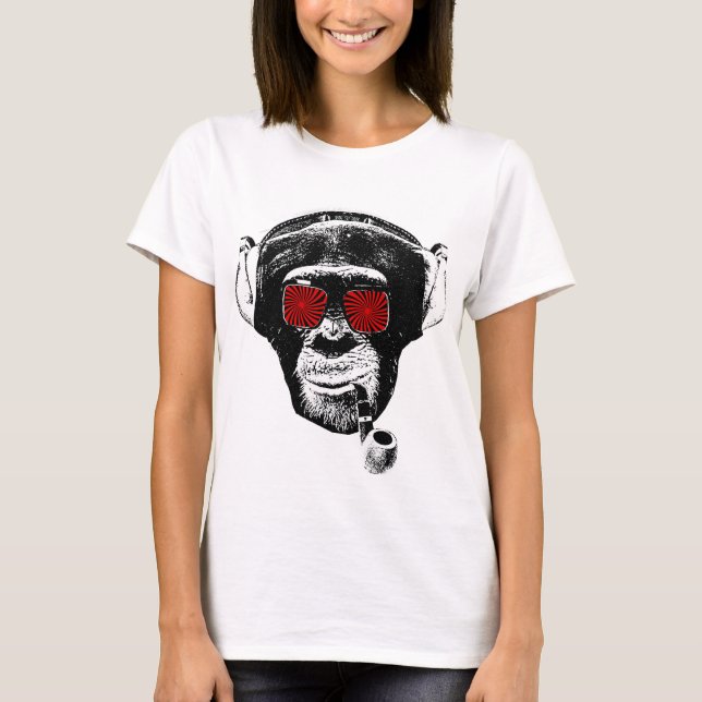 Camiseta macaco louco (Frente)
