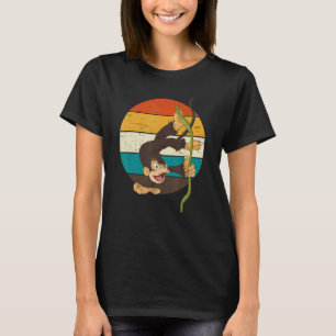 Camiseta Macaco-macaco Chimpanzé