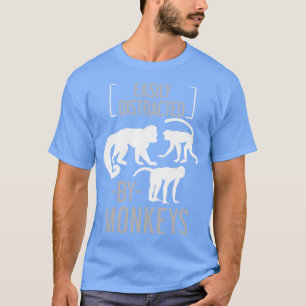 Camiseta Macaco-Macaco-Detentor-Zoológico-Macaco-Presente