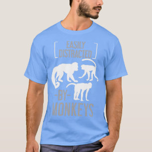Camiseta Macaco-Macaco-Detentor-Zoológico-Macaco-Presente