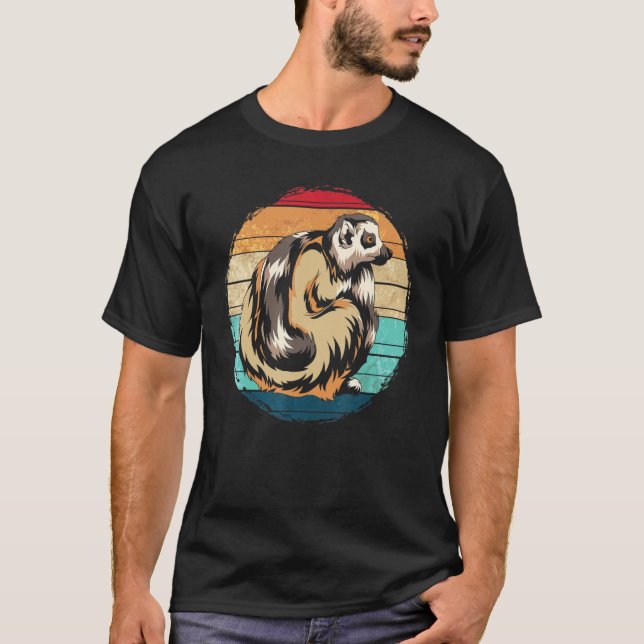 Camiseta Macaco-macaco-macaco-macaco Madagáscar — Trô-Lemur (Frente)