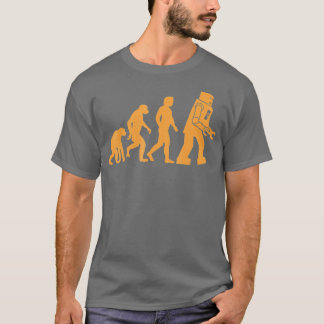 Camiseta Macaco-macaco-macaco-robô evolução