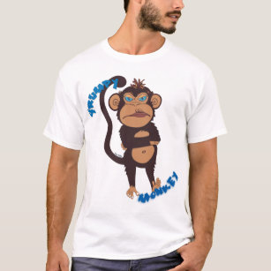 Camiseta Macaco mal-humorado