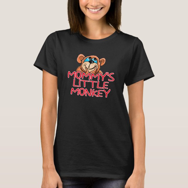 Camiseta Macaco mamãe (Frente)