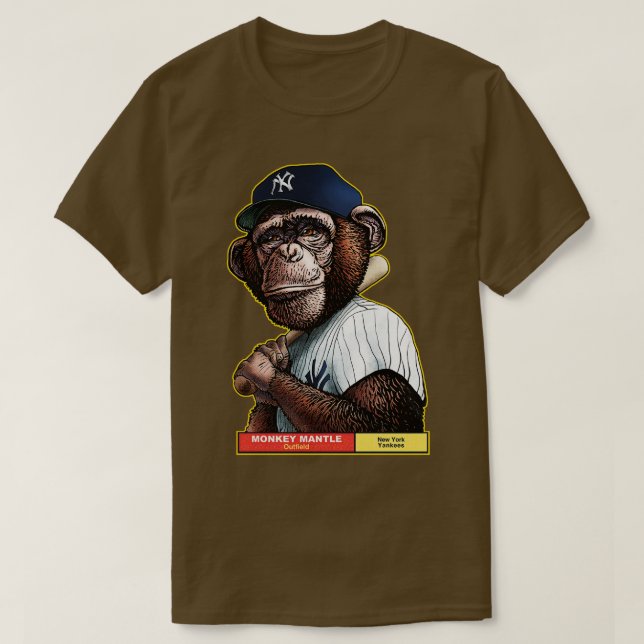 Camiseta Macaco Mantle (Frente do Design)