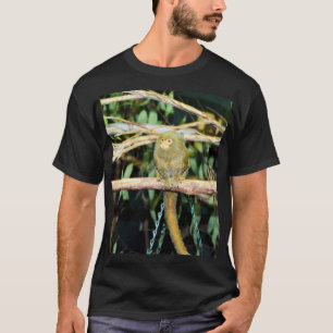 Camiseta Macaco Marmoset Sentado Num Ramo,