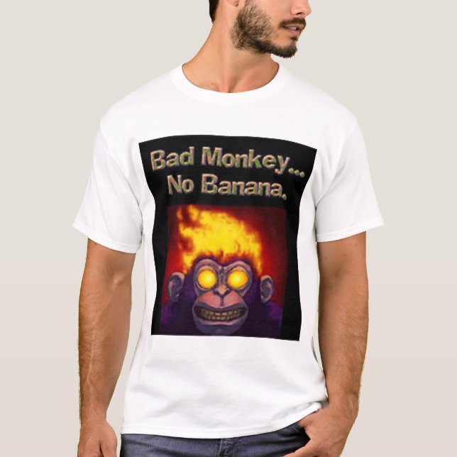 Camiseta Macaco mau (Frente)