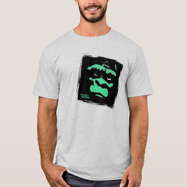 Camiseta Macaco MAU (Frente)