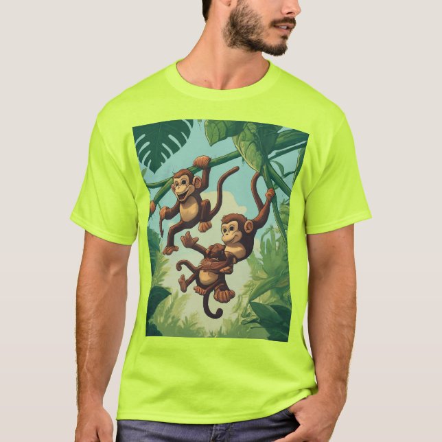 Camiseta Macaco Mayhem (Frente)