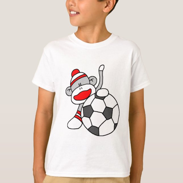 Camiseta Macaco-meia-futebol (Frente)