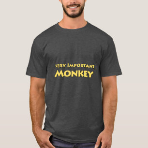 Camiseta Macaco muito importante