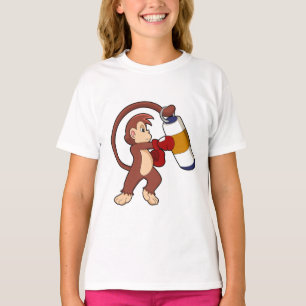 Camiseta Macaco na caixa com saco de punção