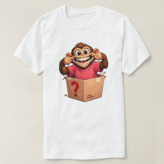 Camiseta Macaco na Caixa do Mistério