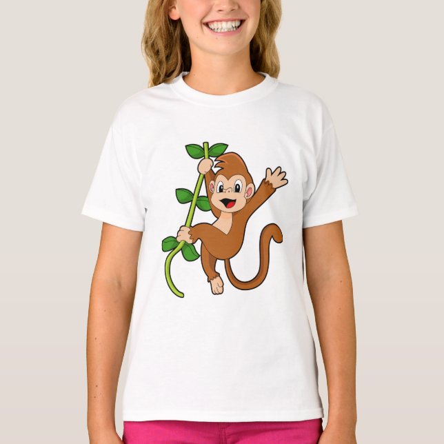 Camiseta Macaco na Selva (Frente)