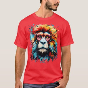 Camiseta Macaco-Neve Arco-Íris