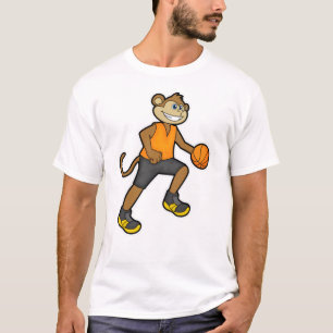 Camiseta Macaco no basquete