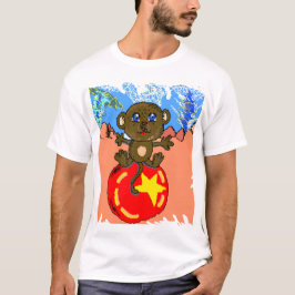 Camiseta Macaco numa bola