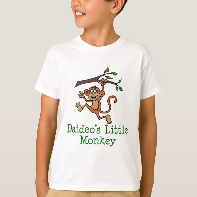 Camiseta Macaco Pequeno de Daideo (Frente)