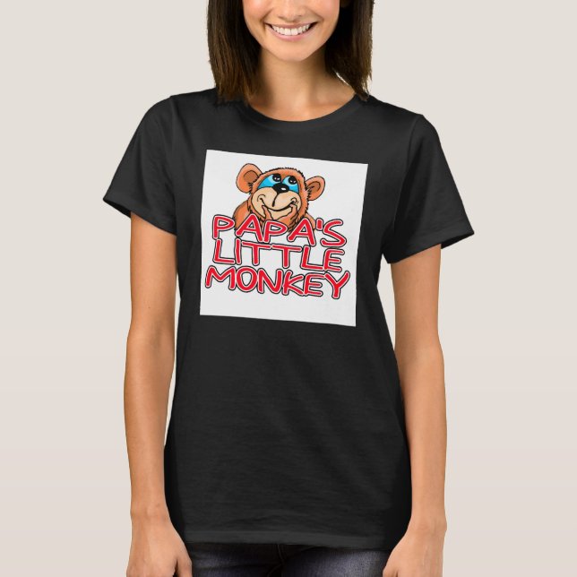 Camiseta Macaco Pequeno do Papa (Frente)