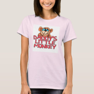 Camiseta Macaco Pequeno pai