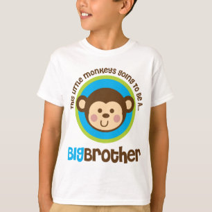 Camiseta Macaco pequeno que vai ser um big brother