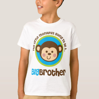 Camiseta Macaco pequeno que vai ser um big brother