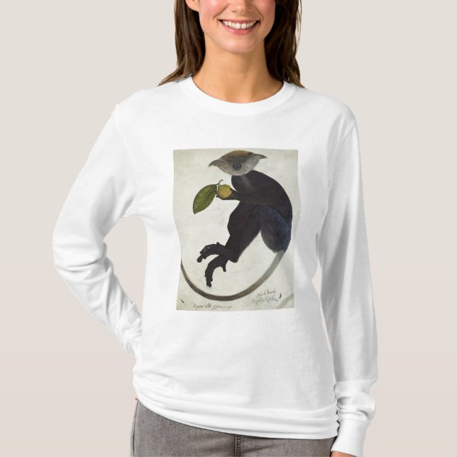 Camiseta Macaco preto (Frente)