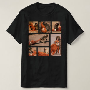 Camiseta Macaco Punch Bebê , Macaco Punch Solitário