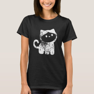 Camiseta Macaco Quirky em um conjunto de gatos mínimo