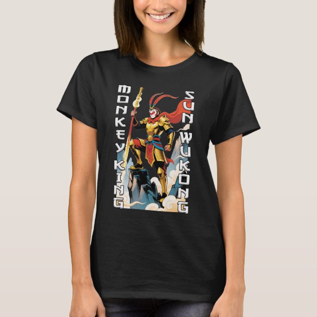 Camiseta Macaco-rei-gibão negro (Frente)