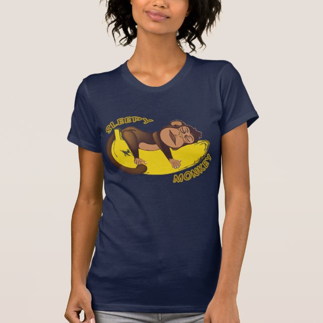 Camiseta Macaco sonolento (Frente)