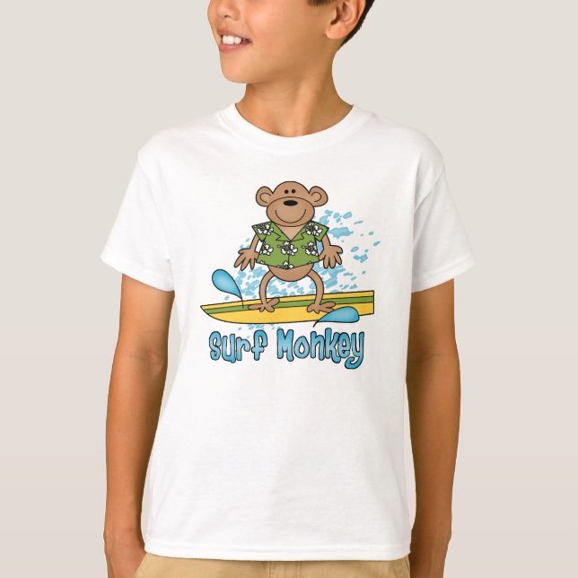 Camiseta Macaco Surf (Frente)