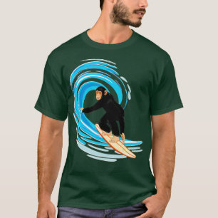 Camiseta Macaco surfando