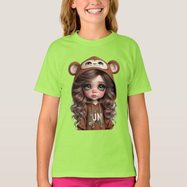 Camiseta Macaco Tocante de Natasha (Frente)
