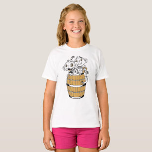 Camiseta Macaco tribal de desenho animado