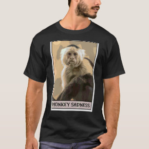 Camiseta Macaco Tristeza Macaco Choro
