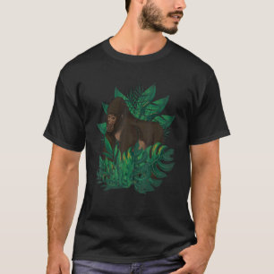 Camiseta Macaco Tropical Gorilla Ape Animal Gorilla