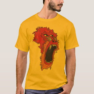 Camiseta macaco zangado
