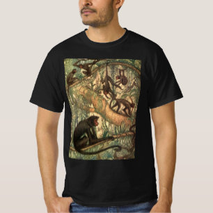 Camiseta Macacos-aranha de cara vermelha por Louis Sargent