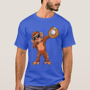 Camiseta Macacos Batidos Batidos Batidos Batem Beisebol Men